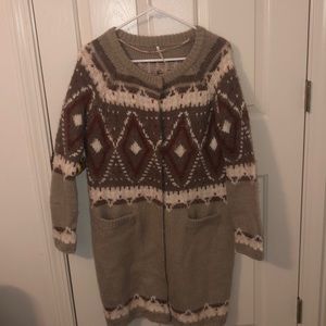 Free people knitted cardigan